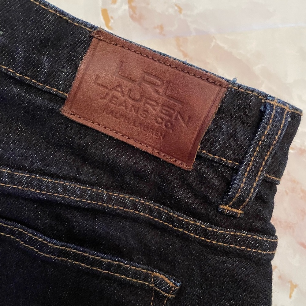 Lauren Jeans Co Ralph Lauren dark wash jeans in size 14 - Picture 7 of 7